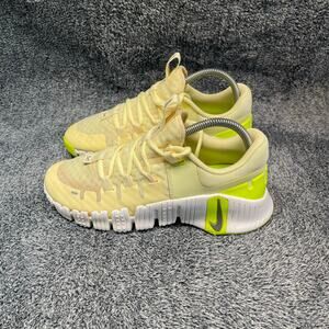 Nike Free Metcon 5 Citron Tint Volt Shoes Size 7.5 Womens